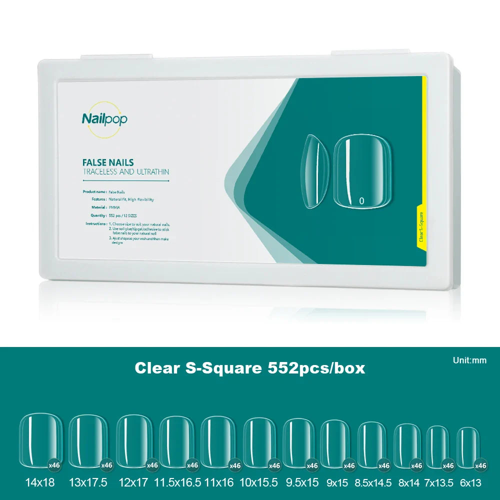 Capsules américaines Carré S 552 pcs