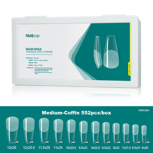 Capsules américaines Coffin M 552 pcs