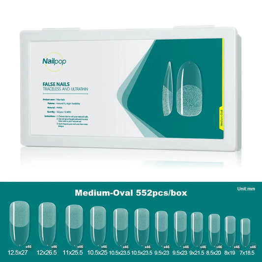 Capsules américaines Ovales M 552 pcs